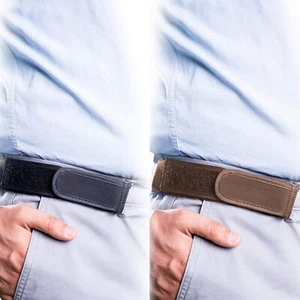 Cinturón de cintura invisible elástico sin hebillas para hombres y mujeres sin problemas de abultamiento - Imagen 1 de 18