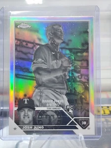 2023 Topps Chrome Update Series Josh Jung Rookie Debutto Negativo Rifrattore #USC51 - Foto 1 di 2