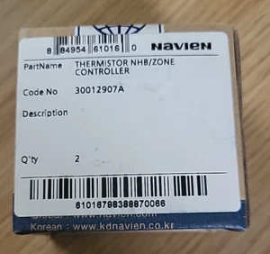 Navien 30012907A Thermistor NHB Zone Controller Condensing Boilers - Picture 1 of 7