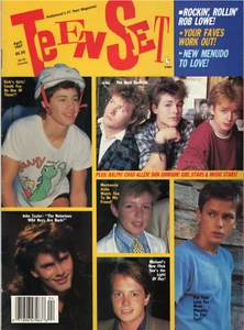 Teen Set rivista aprile 1987 Duran Micahel J Fox Light Day River Phoenix Rob Low - Foto 1 di 22