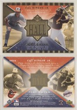 2007 Upper Deck Road to the Hall Tony Gwynn Cal Ripken Jr #CRTG19 HOF