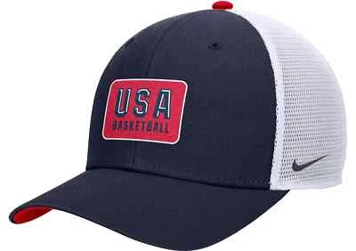 EE. UU. Baloncesto Nike 2024 Verano Juegos Olímpicos Elevación Camionero Gorra Dream Team M/L EE. UU. Foto 1 de 2