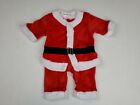 Big Elephant Infant Santa Suit 0-3 Month Snuggy One Piece Snap On Warmer