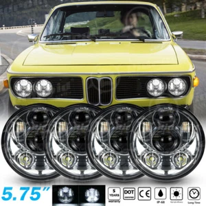 4 STCK. 5,75 Zoll LED Scheinwerfer Hi/Abblendlicht Projektor für BMW 3.0CS 3.0CSL M3 M5 M6 - Bild 1 von 19