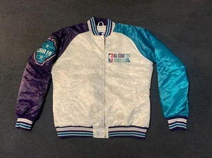 Womens Starter 2019 Charlotte All Star Commemerative Jacket Size L - Picture 1 of 8