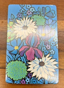 Vintage Playing Cards Deck Trump USA Retro Floral Flowers Sealed Deck New - Picture 1 of 3