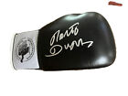 ROBERTO DURAN SIGNED LEATHER BOXING With HOF LOGO  Silver Paint Pen JSA Cert 