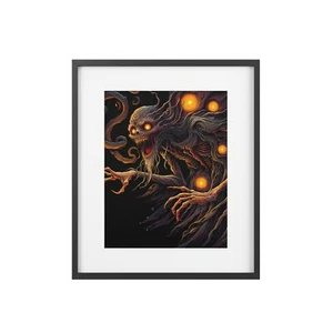 Knightmares and daemons #1 Framed Posters, Matte - Picture 1 of 5
