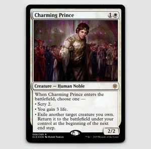 Charming Prince - ELD #8 Rare - NM / Mint Throne of Eldraine Single - Picture 1 of 2