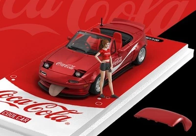 MAZDA MX-5 with Hardtop + Figure  - red - Cool Car 1:64 - Immagine 1 di 4