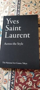 Yves Saint Laurent Across the Style Art Book Black Cover - Picture 1 of 3