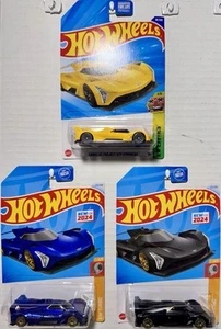 Hot Wheels Cadillac Project GTP Hypercar LOT OF 3 - Picture 1 of 2