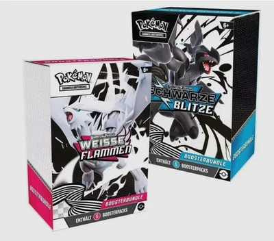 Pokémon Booster Bundle | Weisse Flammen & Schwarze Blitze | Deutsch - NEU - Bild 1 von 3