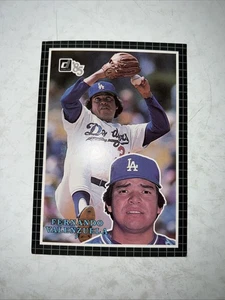 FERNANDO VALENZUELA 1985 Donruss Action All-Stars Baseball Card LA Dodgers - Picture 1 of 2