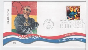 TurtlesTradingPost- Century 1980s- Hip Hop #3190o- 2000 FDC- Fleetwood Cachet - Picture 1 of 2