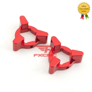 Red CNC 14mm 17mm 19mm 22mm Motorcycle Fork Preload Adjuster Universal Bolts - Foto 1 di 8