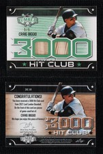 2021 Leaf Lumber The 3000 Hit Club Relics Emerald /5 Craig Biggio #3HC-04 HOF