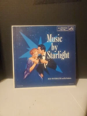 Hugo Winterhalter And His Orchestra LP Music By Starlight  VG+/ EX Jazz Vinyl - Image 1 of 4
