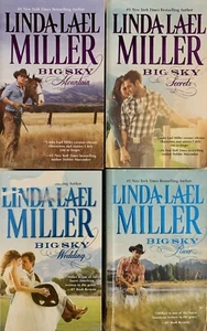 BIG SKY series (4 pb) LINDA LAEL MILLER secrets wedding river mountain - Picture 1 of 2
