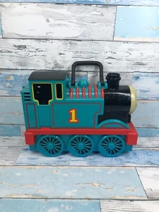 Thomas The Tank Engine Carry Case Learning Curve Gullane 2002 + 8 wooden rare - Picture 1 of 20