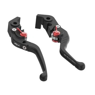 Evotech Evo Folding Clutch and Short Brake Lever Set - Ducati Panigale V2 S (202 - Image 1 of 2