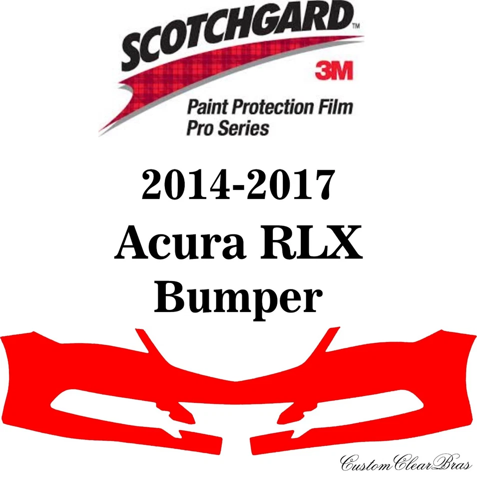 3M Scotchgard Paint Protection Film Pro Series Clear Fits 2015 Infiniti Q70