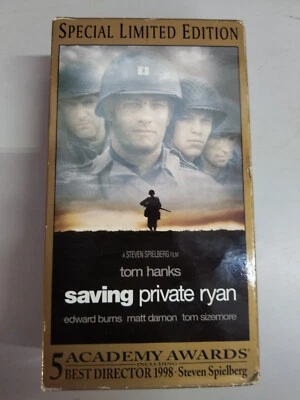 Saving Private Ryan - Tom Hanks - VHS Widescreen Special Limited Edition - Image 1 of 2