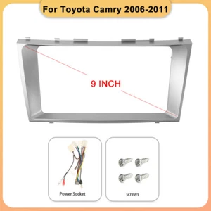 Fascia Panel Frame Trim Dash Kit For Toyota Camry 2006-2011 Car Stereo Radio GPS - Picture 1 of 6