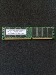 Micron 256MB , PC-2100 , DDR , 184 Pin , Model # MT8VDDT3264AG-265C4 - Picture 1 of 3
