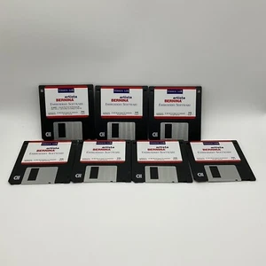 Bernina Artista Embroidery Software Version 1.0K (7 Disks Diskettes) Windows 95 - Picture 1 of 5