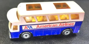 Matchbox SUPERRÁPIDO No.65 AIRPORT COACH American Airlines ruedas de tablero de puntos - Imagen 1 de 9