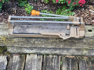 Ceramic Tile Cutter Power Klinker CT-1 440 Ishil Manual Tool Japan Vintage - Picture 1 of 24