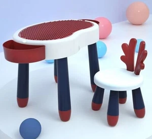 iZEL Kids Multifunctional Activity Table and Chair Set – Learning & Playing - Picture 1 of 7