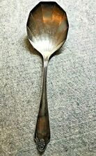 Antique Georgian 1912 by Community Silver Casserole or Serving Spoon