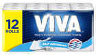 Viva Paper Towels 12 Count (4x3 Rolls) Packaging May Vary Free Fast Shipping Au