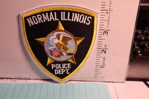police patch   NORMAL POLICE ILLINOIS - Picture 1 of 1