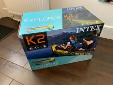 Intex Explorer K2 inflatable Kayak with oars and pump - Brand New