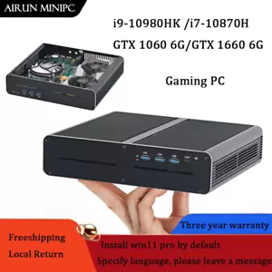 Mini Gaming PC - Intel i7-10870H, NVIDIA GTX 1660 6GB, DDR4, 4K HDMI/DVI, High-P - Bild 1 von 13