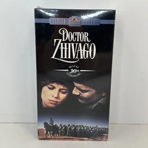 DOCTOR ZHIVAGO Omar Sharif VHS 30th Anniversary 2-Tape Set NEW Sealed - Picture 1 of 6