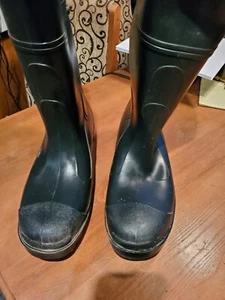 Lacrosse Men’s Rubber Work Rain Boots Waterproof Black Size 13Made in USA - Picture 1 of 4