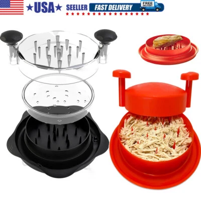 MAKERFIRE Multifunctional Chicken Meat Shredder Household Chicken Breast Meat Splitte USA