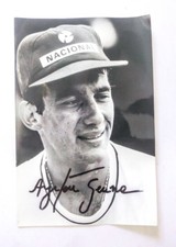 FOTO AUTOGRAFA SENNA (3355)