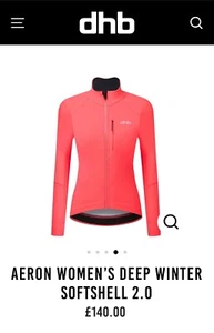 Aeron WOMEN's thermal softshell, orange, size 14, new without tag, PPR £140 - Picture 1 of 8