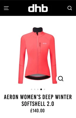 Aeron WOMEN's thermal softshell, orange, size 14, new without tag, PPR £140 - Image 1 of 4