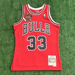 Authentic Scottie Pippen Chicago Bulls Mitchell & Ness 1997-1998 Jersey Mens S - Picture 1 of 7
