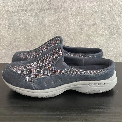 Easy Spirit Traveltime Mule Women’s 10M Black Glitter Multi Comfort Clogs Shoes - Image 1 of 4