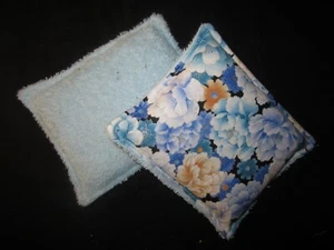 BLUMEN BLUMEN UNSCHWAMM WIEDERVERWENDBAR KÜCHE BAD UMWELTFREUNDLICH SCHRUBBER 2er SET - Bild 1 von 1