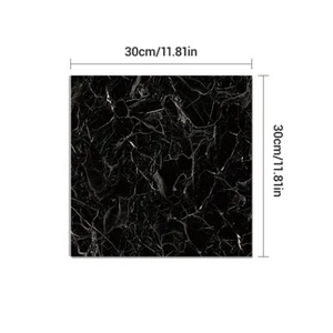 6-36pcs 3D Marble Stone Tile Sticker Wall Paper PVC Panels Self-adhesive Decor - Picture 1 of 21