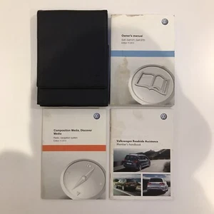 VW Golf Owners Manual Handbook Radio Nav User Guide & Wallet 2012-2019 GTI GTD - Picture 1 of 8