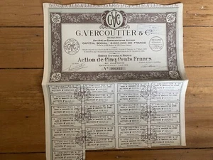 G. VERCOUTTER, Banquiers (notaire à Vannes 56) (L) - Picture 1 of 1